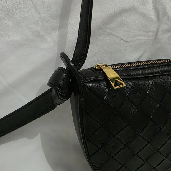 Bottega Veneta Mini Sunrise Shoulder Bag Intrecciato Leather - Picture 5 of 7